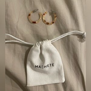 Machete earrings